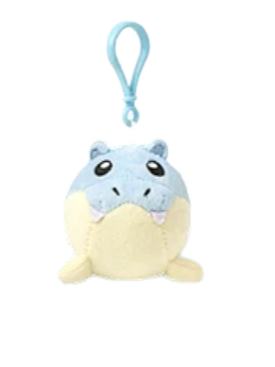 海豹球毛绒挂件