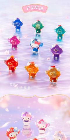 三丽鸥Hello kitty喜遇锦鲤系列萌趣豆-资料图