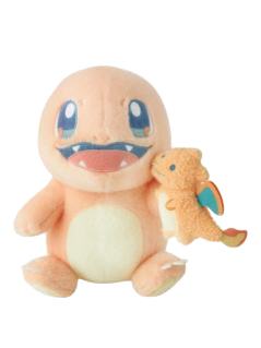 小火龙和喷火龙毛绒公仔