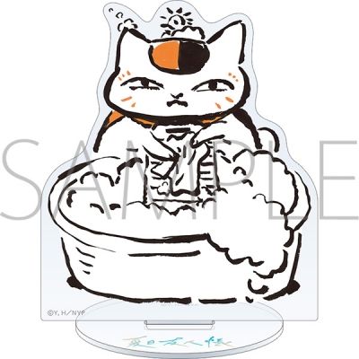 猫咪老师洗衣服立牌-温暖冬日系列