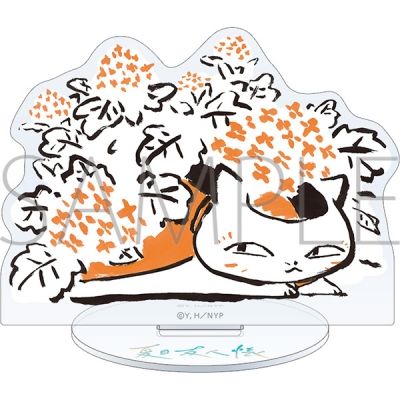 猫咪老师绣球花立牌-温暖冬日系列