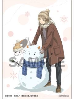 夏目贵志&猫咪老师特典明信片-温暖冬日系列