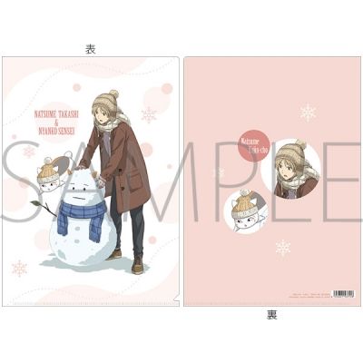 夏目贵志&猫咪老师文件夹-温暖冬日系列