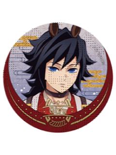 富冈义勇烫金徽章-2026马年cafe系列