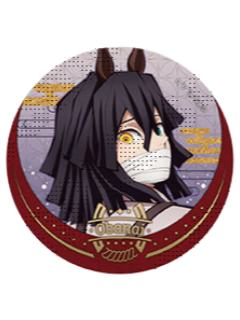 伊黑小芭内烫金徽章-2026马年cafe系列