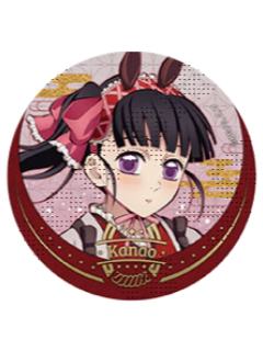 栗花落香奈乎烫金徽章-2026马年cafe系列