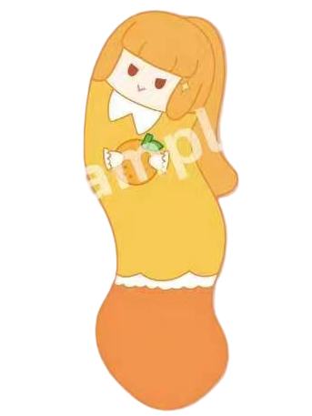 公孙离蓝莓礼扭扭抱枕-星空之鲤水果派对系列