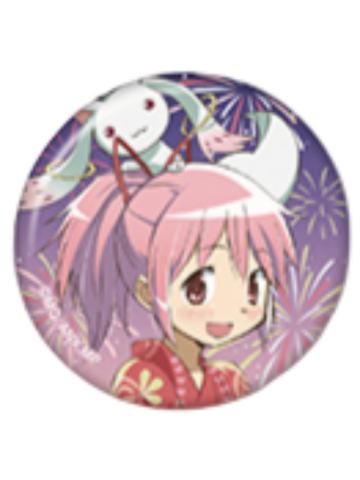 鹿目圆(浴衣)吧唧-2026罗森联动套装