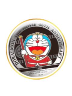 1988哆啦A梦徽章-电影45周年纪念系列