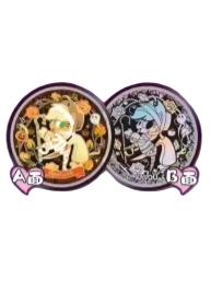 苹果嘉儿(魅影款)徽章-双面糖果可爱魔法第1弹