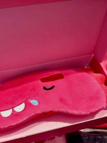 素龙旅行毛绒眼罩