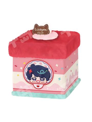 桌面毛绒收纳盒-李泽言2026生贺周边系列