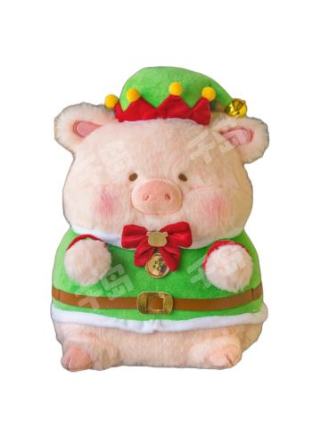 罐头猪LuLu圣诞系列- 圣诞使者Lu毛绒公仔