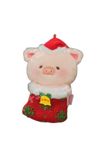 罐头猪LuLu圣诞系列- 圣诞毛绒挂件