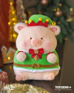 罐头猪LuLu圣诞系列- 圣诞使者Lu毛绒公仔