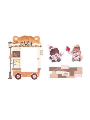 瑠&理有<糖果陷阱>面包车插卡立牌-主题餐厅系列