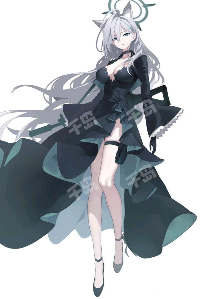 figma 白子＊恐怖| 碧蓝档案- 砂狼白子- 可动手办- figma｜千岛