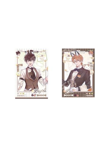 瑠&理有<专属执事>拍立得套组-主题餐厅系列