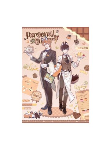 瑠&理有<专属执事>浮雕色纸-主题餐厅系列