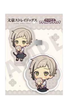 中岛敦亚克力发夹-怀抱玩偶系列