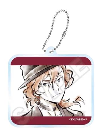 中原中也挂件-水墨画亚克力系列