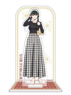 约尔·福杰立牌-黑白格子系列