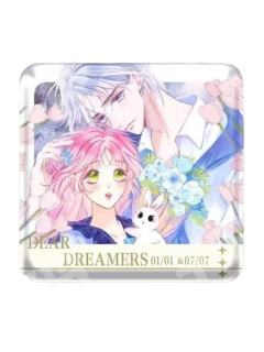 纪雨川&尹莺方形吧唧B赏-旅行手账系列恋爱篇