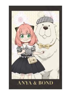 阿尼亚·福杰&邦德·福杰特典-黑白格子系列