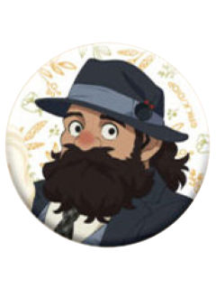 森西1徽章-HMV POP UP茶会系列