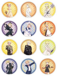 特典杯垫-Gratte镜音铃/镜音连生日纪念系列