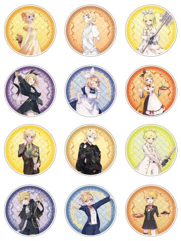 特典杯垫-Gratte镜音铃/镜音连生日纪念系列