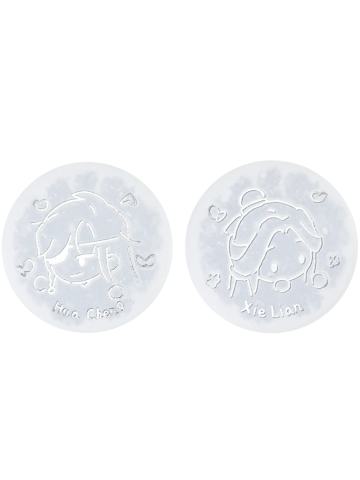 花城&谢怜雪地画mini徽章套组-风雪归人系列