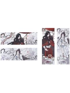 花城&谢怜镭射票套组-风雪归人系列