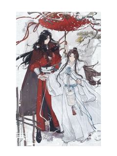 花城&谢怜无边色纸-风雪归人系列