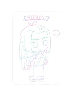 无限A线稿小卡-TRAVEL系列