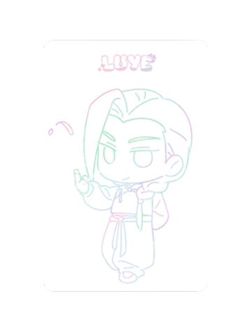 鹿野线稿小卡-TRAVEL系列