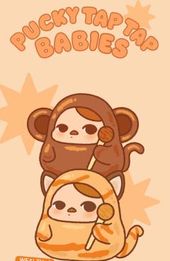 敲敲系列搪胶毛绒挂件-资料图