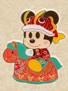 米奇徽章盲盒-26上迪新春系列