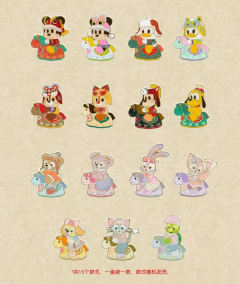 黛丝徽章盲盒-26上迪新春系列-资料图