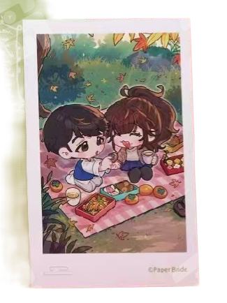 陶梦嫣&荀元丰节气撕拉拍立得-纸约三生系列