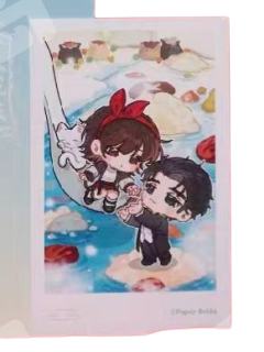 奚月遥&肖驰节气撕拉拍立得-纸约三生系列