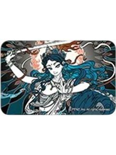 文殊菩萨方形徽章-仙山琼阁系列第二弹