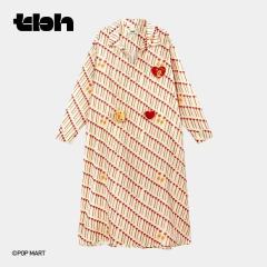 光缎家居服睡裙-爱的火柴