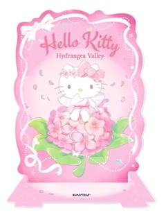 Hello Kitty(幽兰款)立牌-卡游静语花笺系列