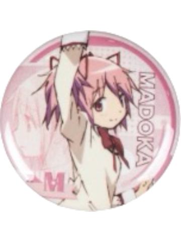 鹿目圆1徽章-魔法少女的面影系列