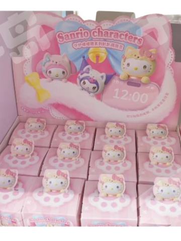 三丽鸥家族守护喵喵团系列趴趴萌趣豆