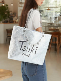 [TSUKI瞬息万象」链条单肩包