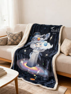 TSUKI瞬息万象系列毛绒空调毯