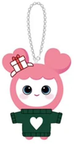 lovely冬季包挂 桃