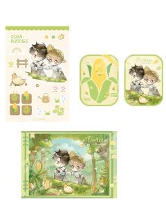 顾昀迟&温然-掰玉米贴纸套组-